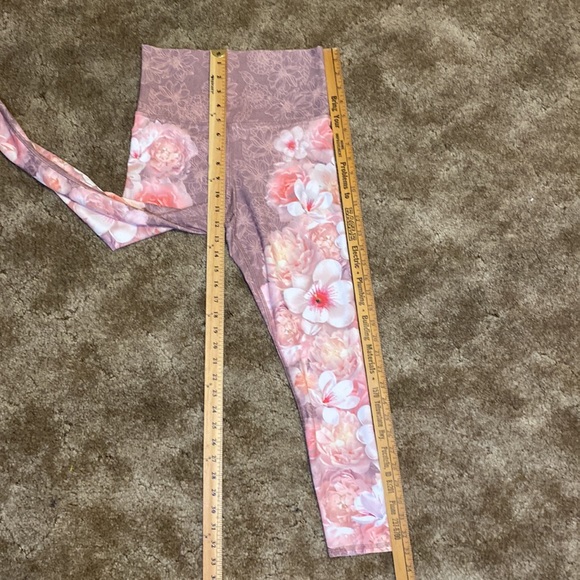 Evolution and Creation Floral High Waisted Leggings - Picture 4 of 6